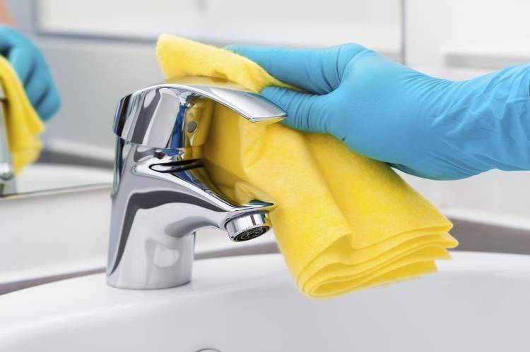 17 Point Bathroom Cleaning Plan